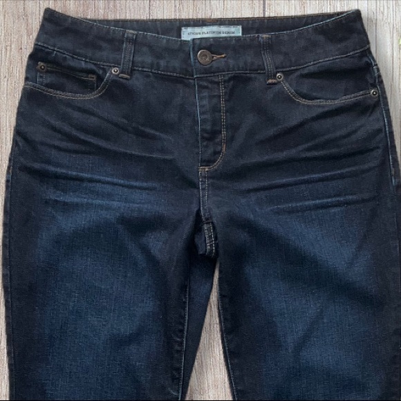 Chico’s Platinum Denim Ultimate Fit Slim-Leg Jeans - Picture 3 of 15